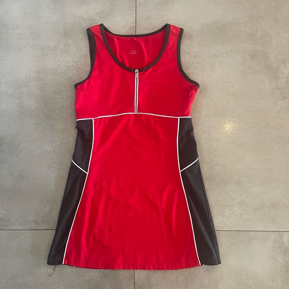 Tail Women's Red and Black Tennis dress